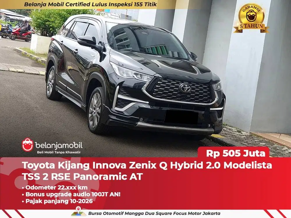 [AUDIO 100JT AN] Toyota Innova Zenix Q Hybrid 2.0 Modelista 2024 2025