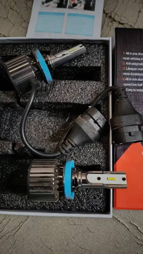 Lampu led depan mobil