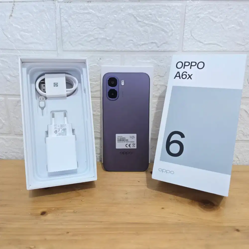 OPPO A6X RAM 6/128GB BNOB New Original Fullset Termurah