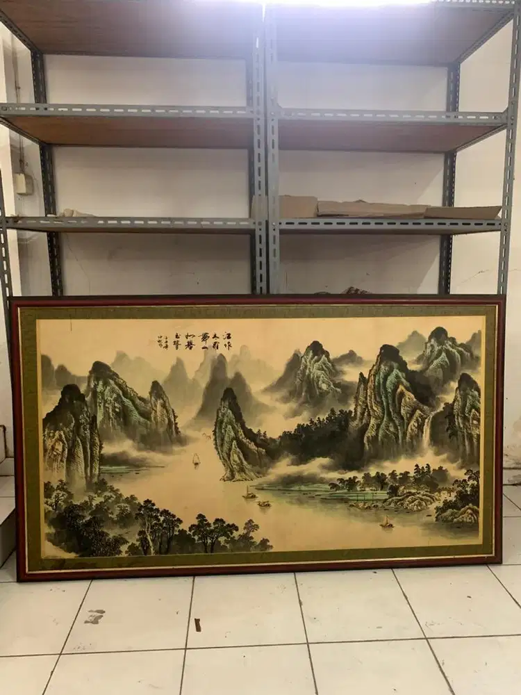 Preloved Lukisan Tiongkok ShanShui