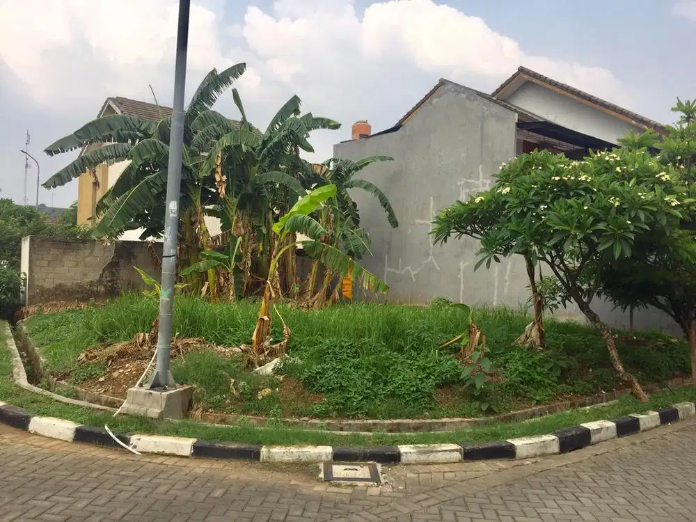 Kavling di jual posisi hook lokasi strategis di the address cibubur