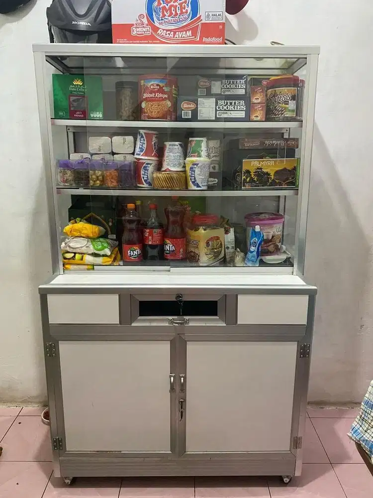 Etalase makanan 100cm (melamin)