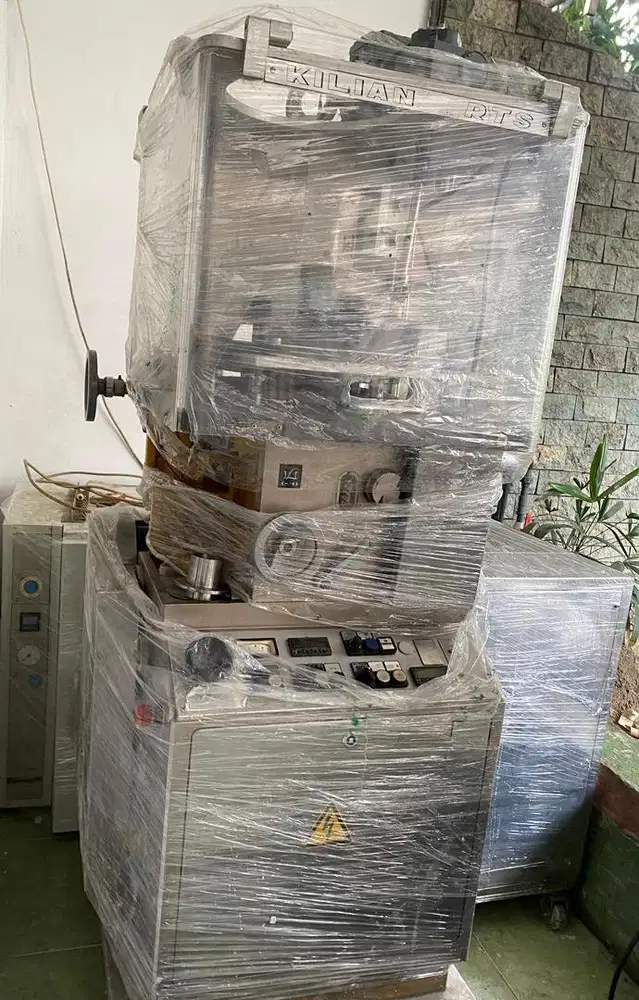 Mesin Farmasi Tablet Press + Mixer + Grinder + Oven