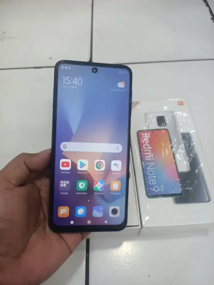 Redmi note 9 pro ram 8/128gb fullset
