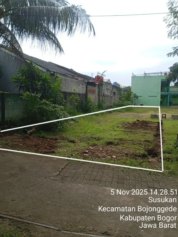 DI JUAL TANAH LUAS 324M²