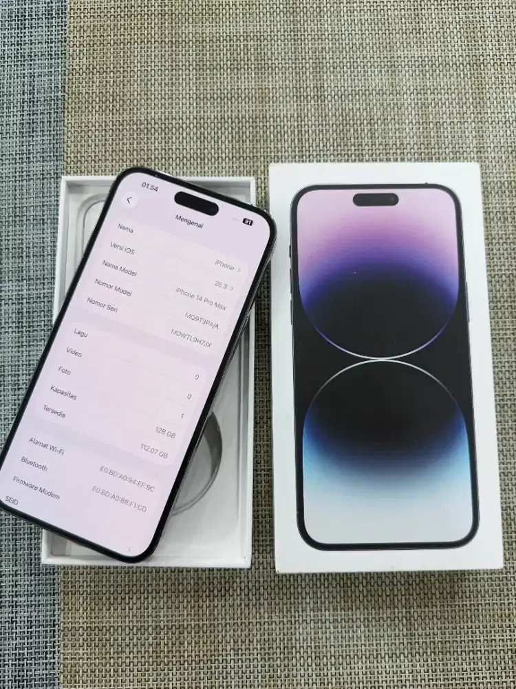 iPhone 14 promax 128gb ex ibox