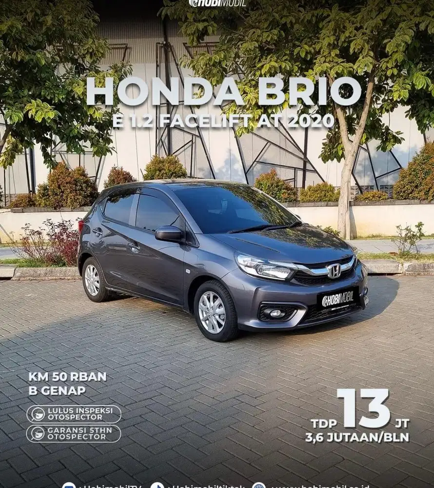 Honda Brio E 1.2 Facelift AT Thn 2020