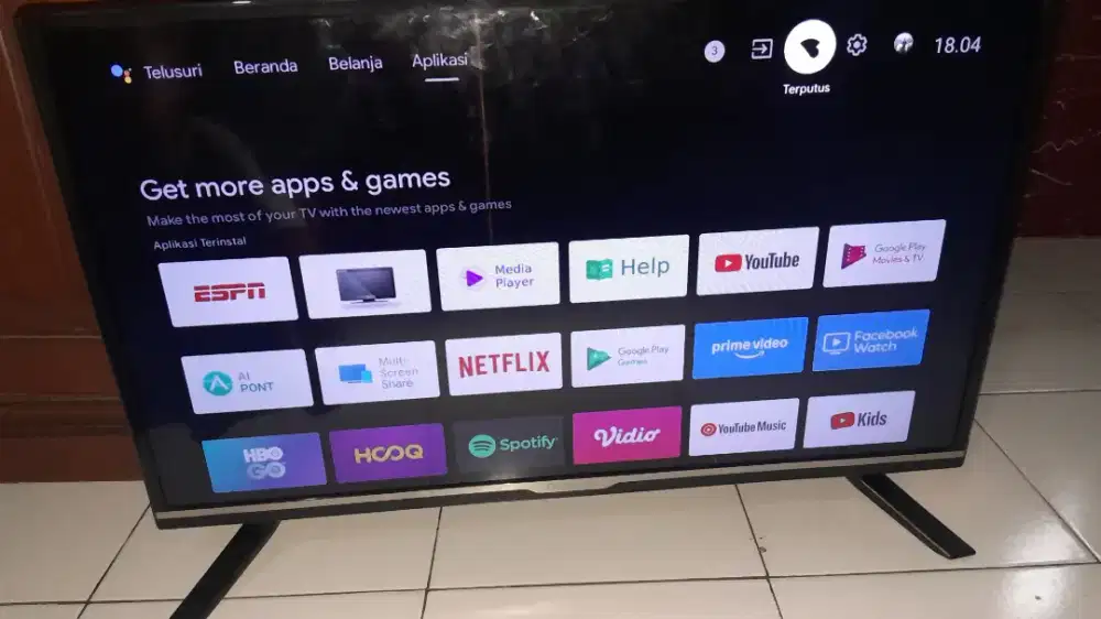 Tv Led Changhong Android 32 inch fulset