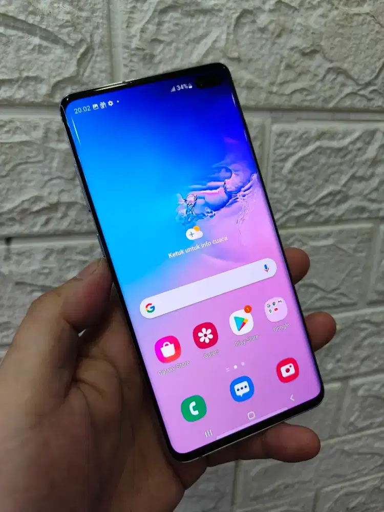 Samsung S10 plus 8/128gb resmi sein