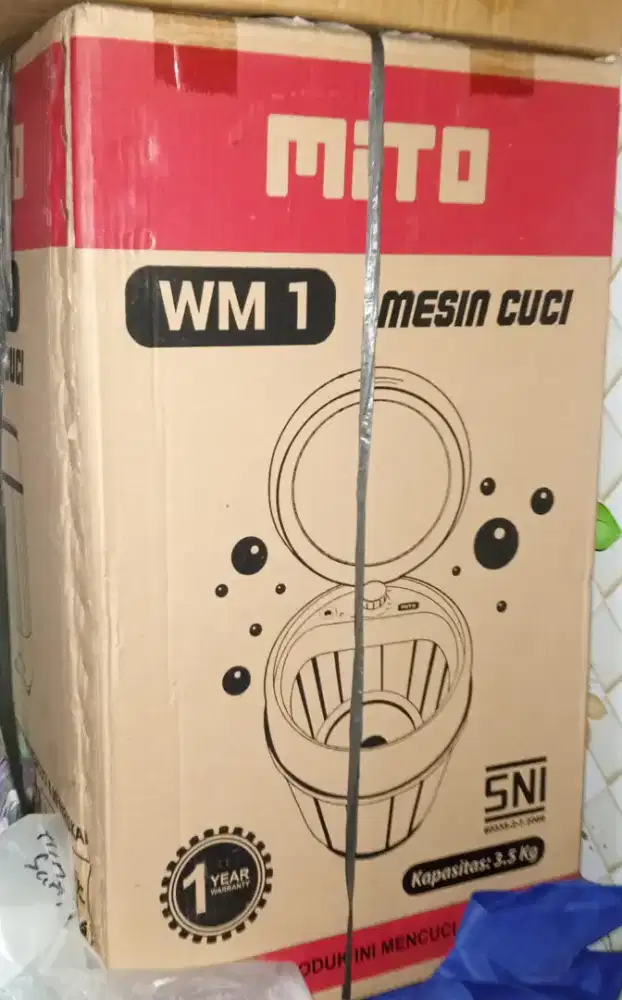 jual aja nih Mesin cuci portable Mito msh baru,mbelikan ank utk dikost