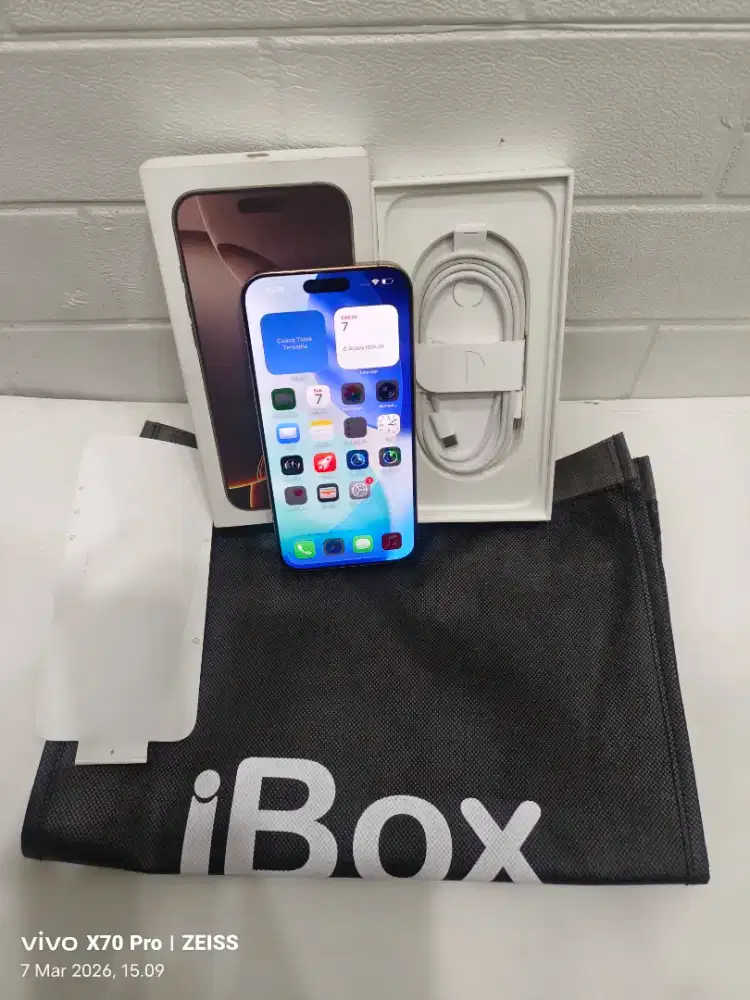 iphone 16 Pro Max 256gb Garansi Resmi iBox Bh 100% Garansi on april