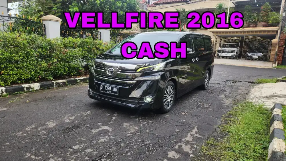 CASH TOYOTA VELLFIRE G 2016 ATPM alphard istimewa