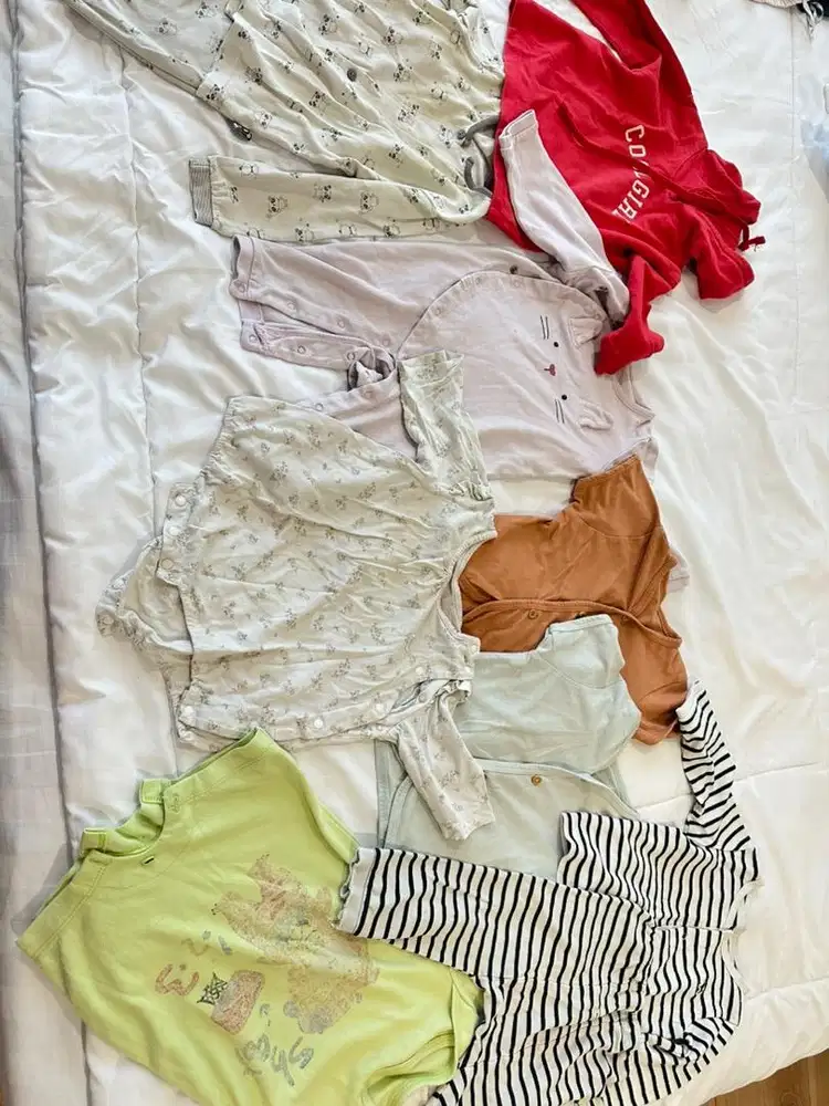 Baju Baby 0-18 bulan