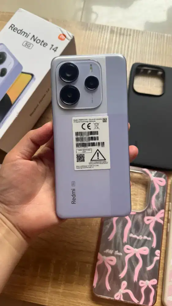 Redmi note 14 5G lengkap mulus
