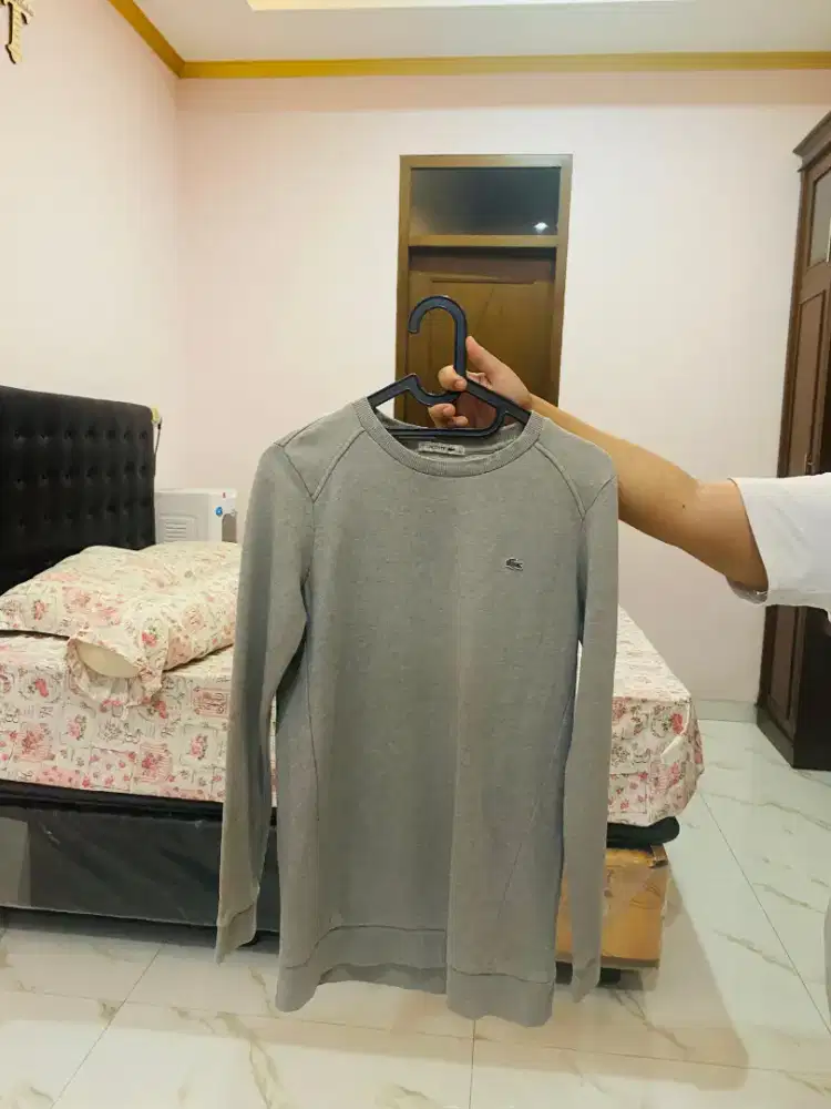 Sweater lacoste kaos buaya