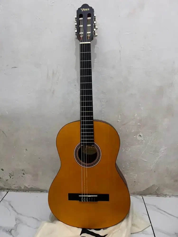 GITAR ACCOUSTIC VALENCIA ORIGINAL 100% -  4-4 CH204H
