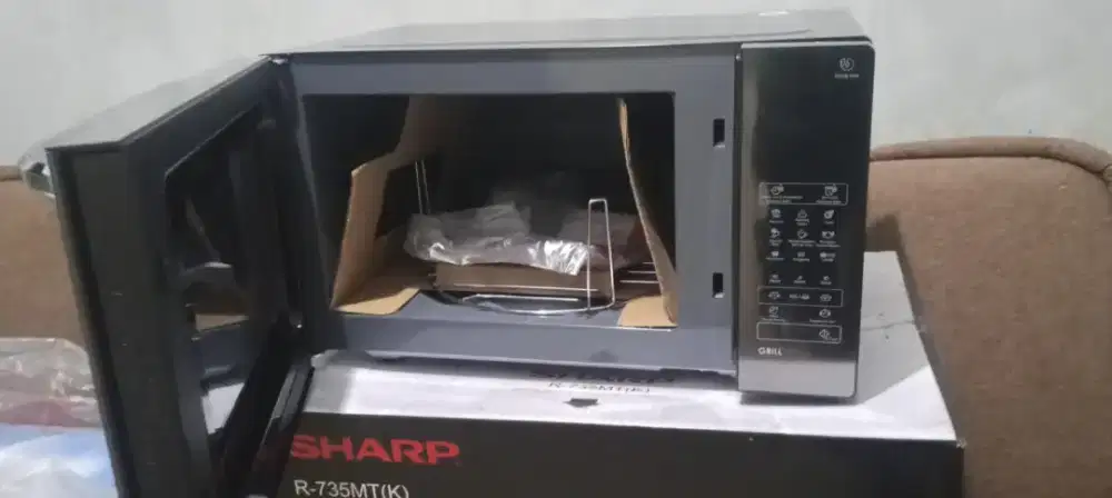MICROWAVE OVEN SHARP 735 MT 25L BARUUUU