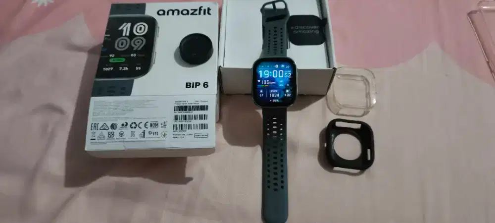 Amazfit bip 6 mulus baru beli des 2025