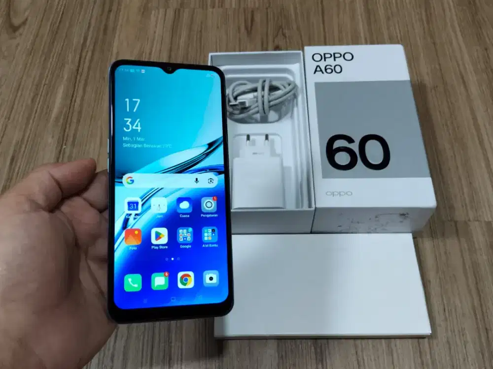 BUTUH UANG OPPO A60 RAM 8GB / 256GB 4G LTE 6.67in Finger 50MP 5000Mah