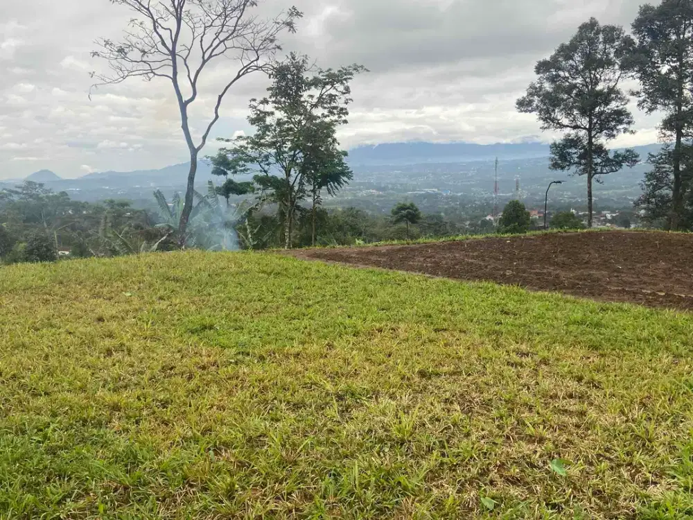 Tanah Full View Dijual di Cijeruk