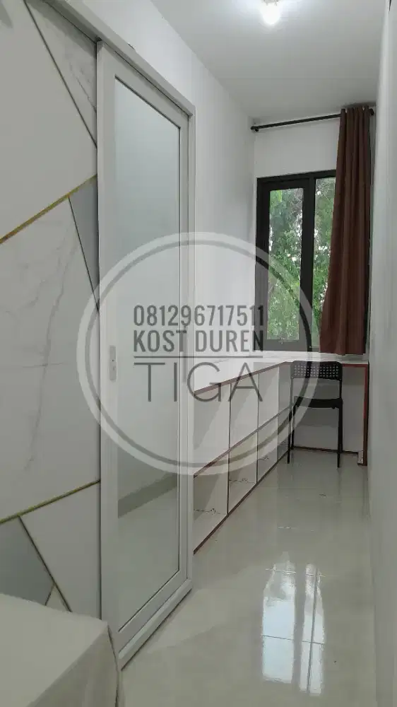 Kost ekslusif kamar luas water heater