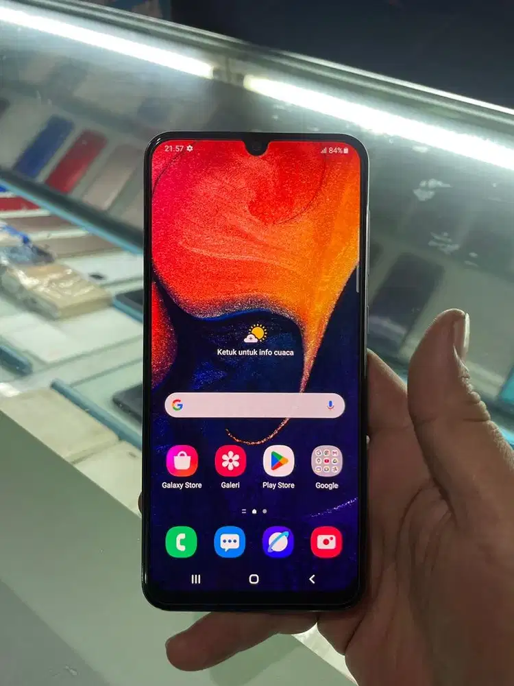Samsung A50 4/64GB Second Ex Resmi Original Normal Pemakaian