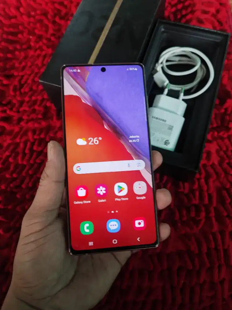 Samsung Note 20 Spen NFc mulus terawat fulset