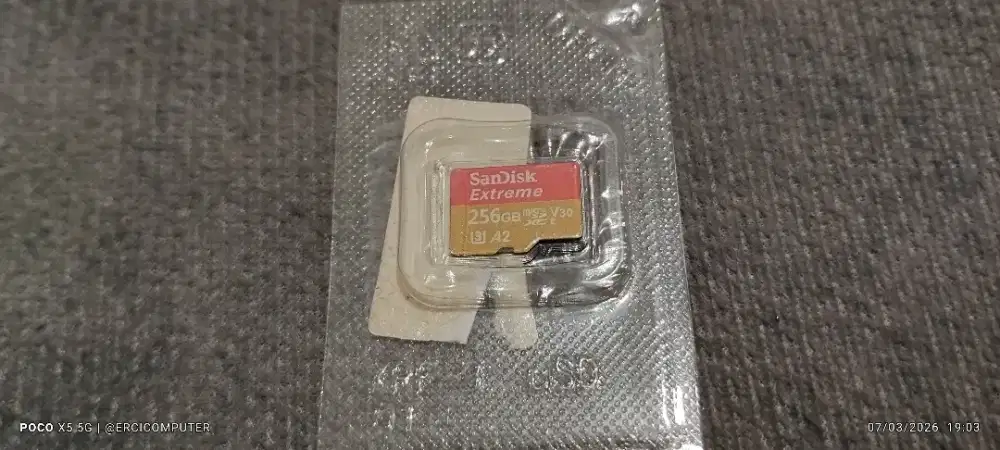 Wow, murah banget!!, MicroSD Sandisk Extreme 256GB, loss pack.