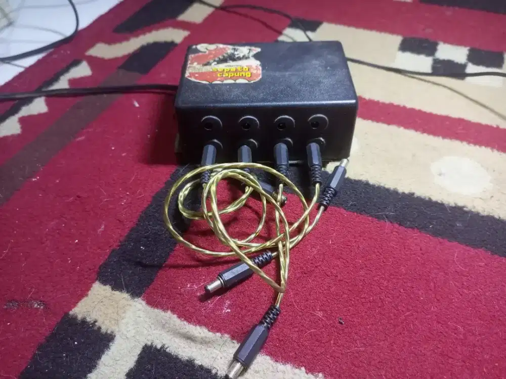 Adaptor efex gitar 9volt