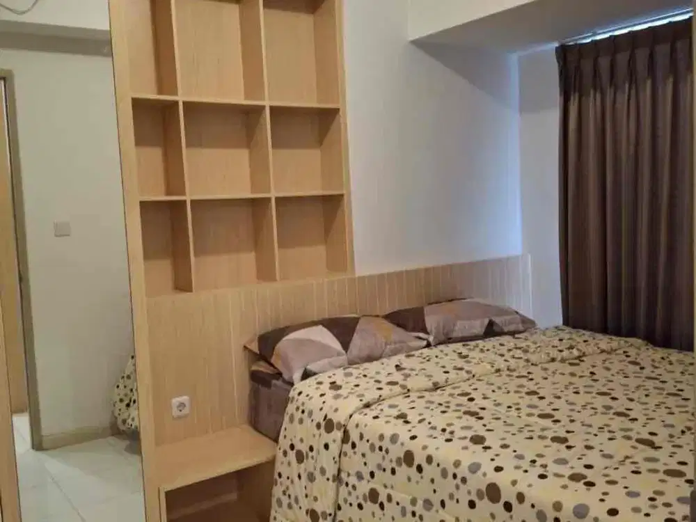 DISEWAKAN 2 BR 36M FULLY FURNISH DI APARTEMEN TOKYO RIVERSIDE PIK 2 TERMURAH!!