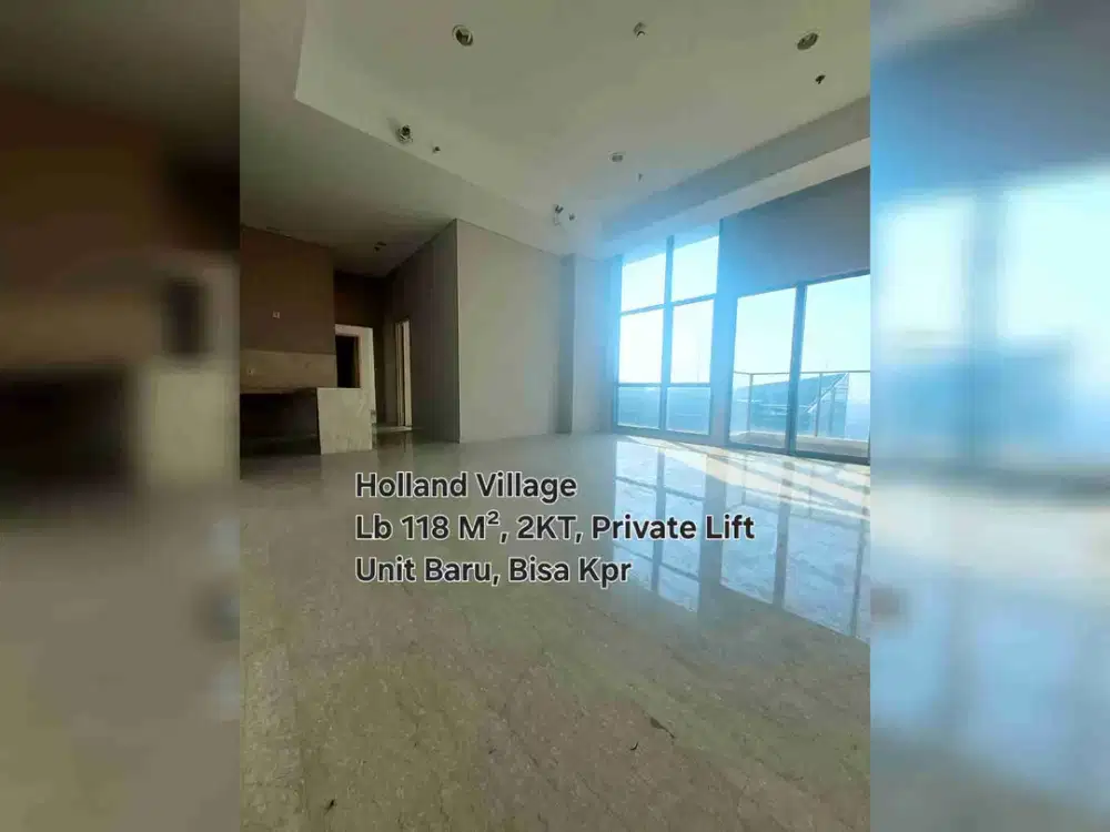 Pet Friendly Apartemen Holland Village Cempaka Putih Bisa Kpr Unit Baru