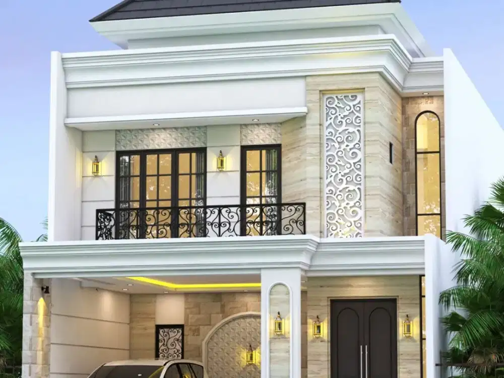 Rumah Semi Klasik Surabaya Timur