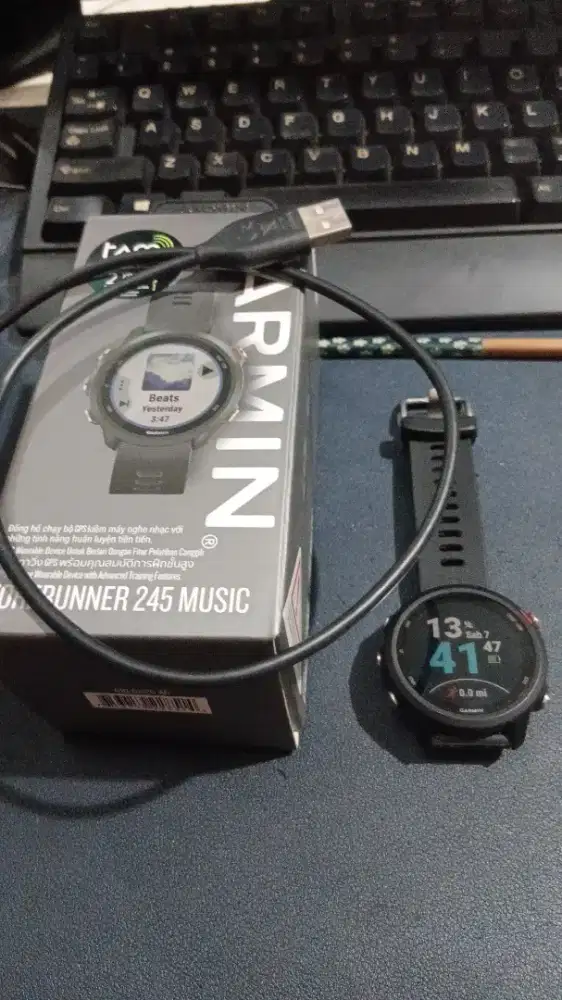 Garmin 245 music