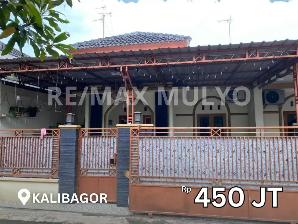 Dijual Murah Rumah Luas Full Pagar Area Kalibagor