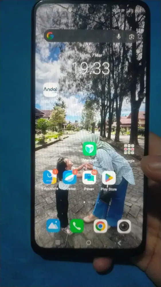 Dijual vivo y28 ram 8+8/128gb.Msh mulus,fullset dan garansi 1.8jt nego