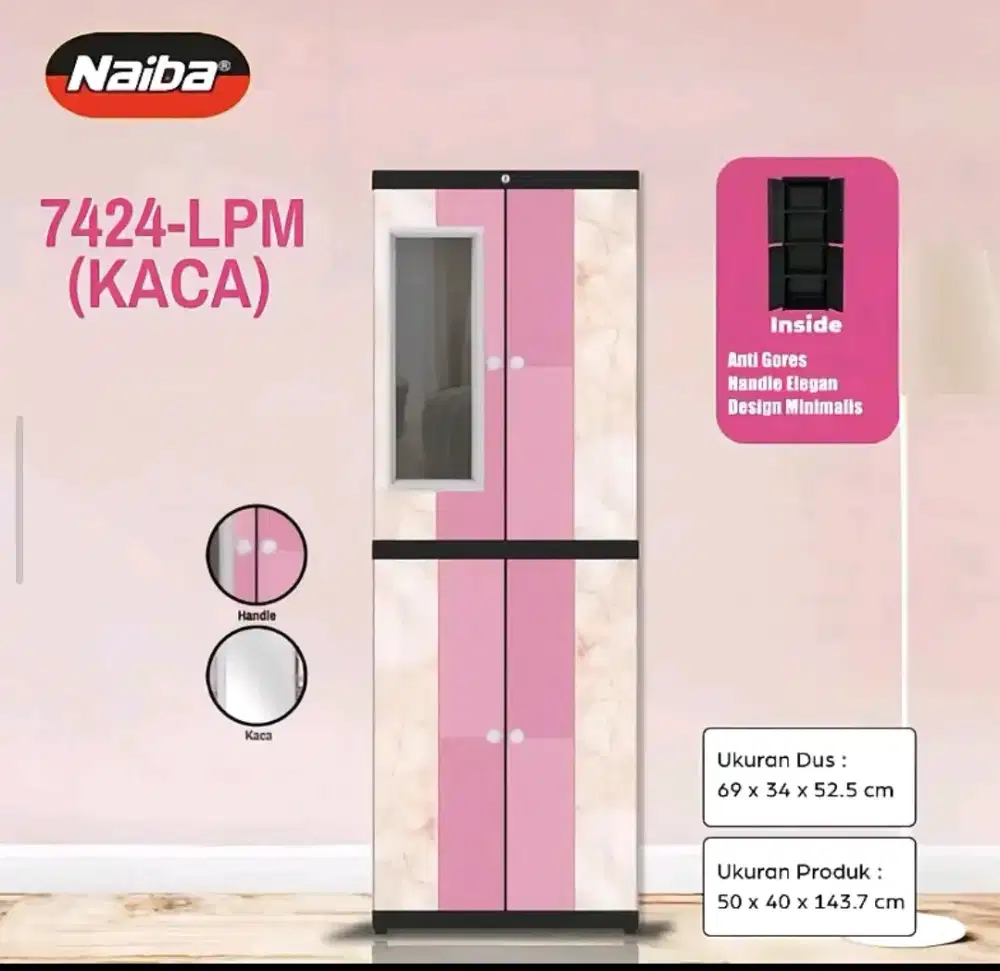 Nego Lemari plastik naiba