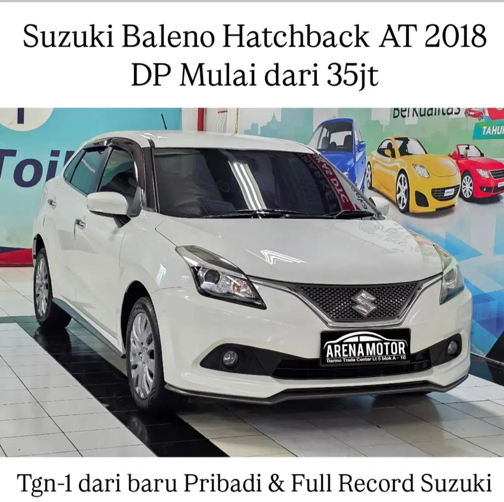 [KM 60rb] Baleno Hatchback AT 2018 Antik FullVar # Suzuki 1.4 HB Matic