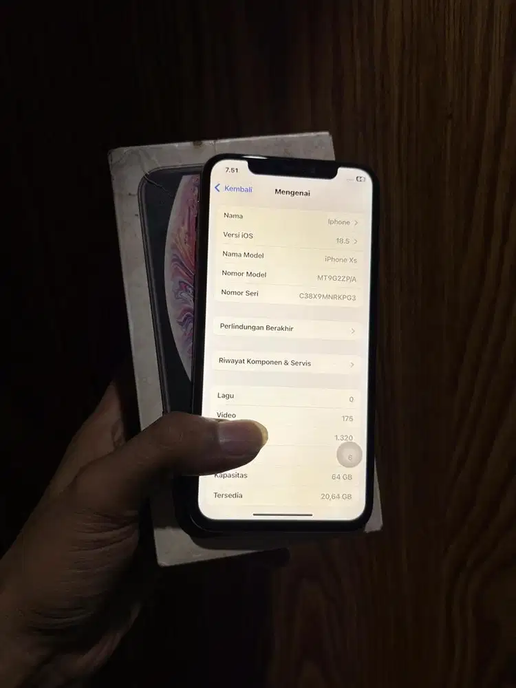 Iphone xs 64 gb second
