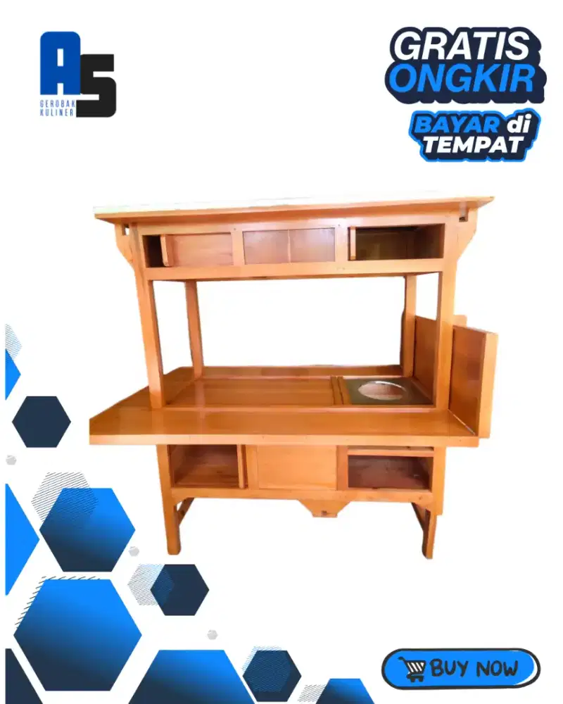 Gerobak usaha gerobak dorong dll bayar COD