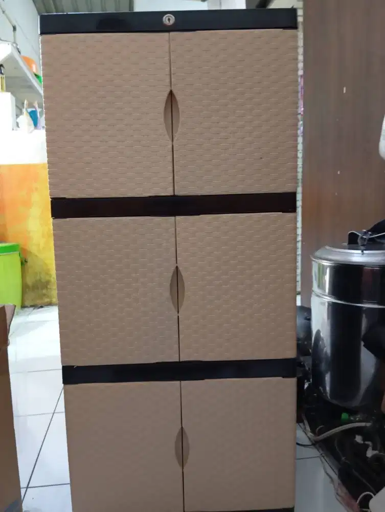 lemari plastik brio susun 3