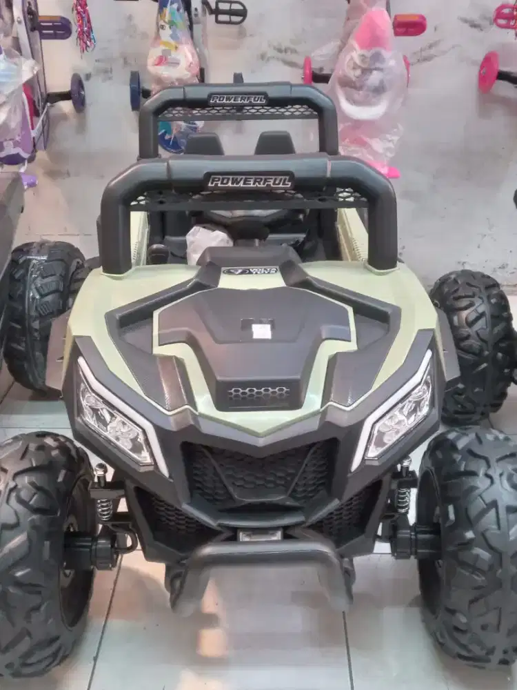 Mobil Aki Anak Offroad UTV Volta Toys POWERFUL 5066 Ban Besar