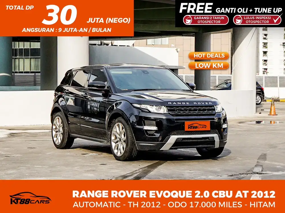 Land Rover Range Rover Evoque 2012 Bensin