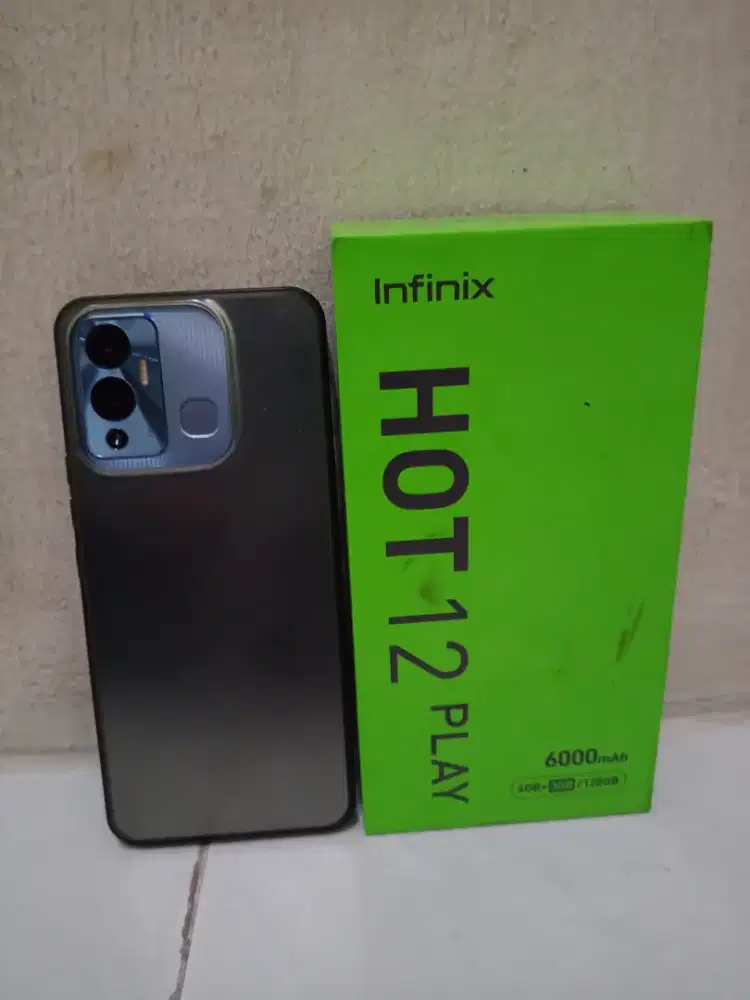Infinix Hot 12 Play 4+3/128 Lengkap