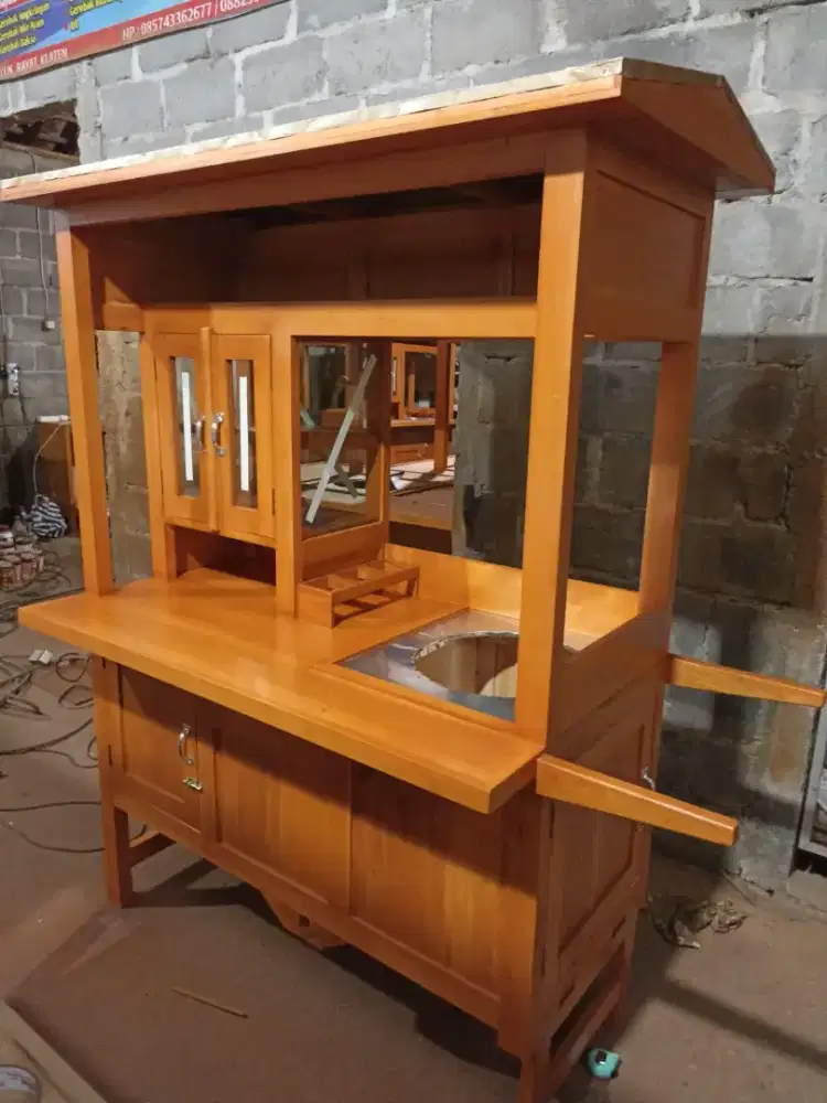 Gerobak Bakso Mie Ayam jg Melayani Pesanan Gerobak Bubur Sate Soto dlL