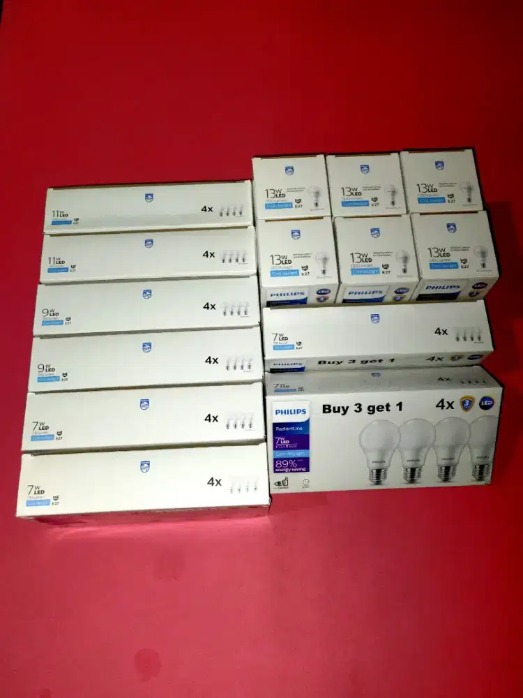 habisin setok lampu led philips borong saja semua