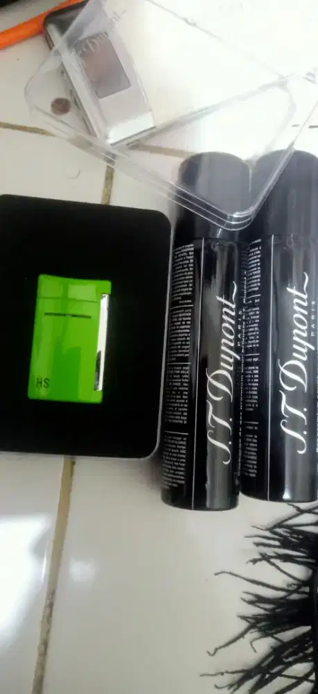 korek st dupont mini jet green original