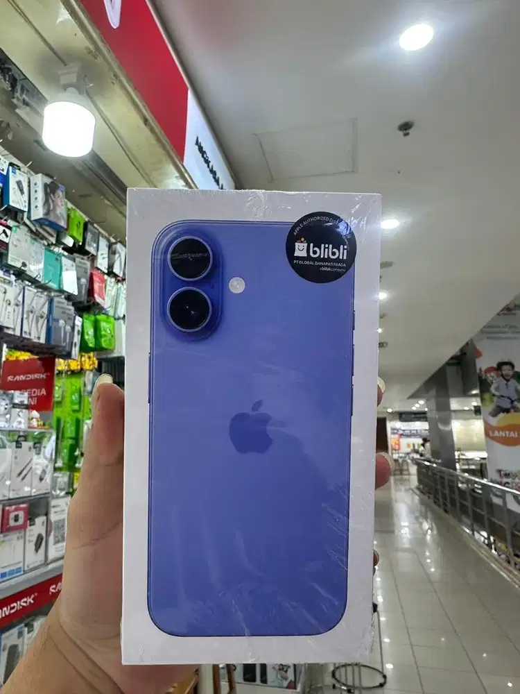 JUAL IPHONE 16 128 NEW SEGEL