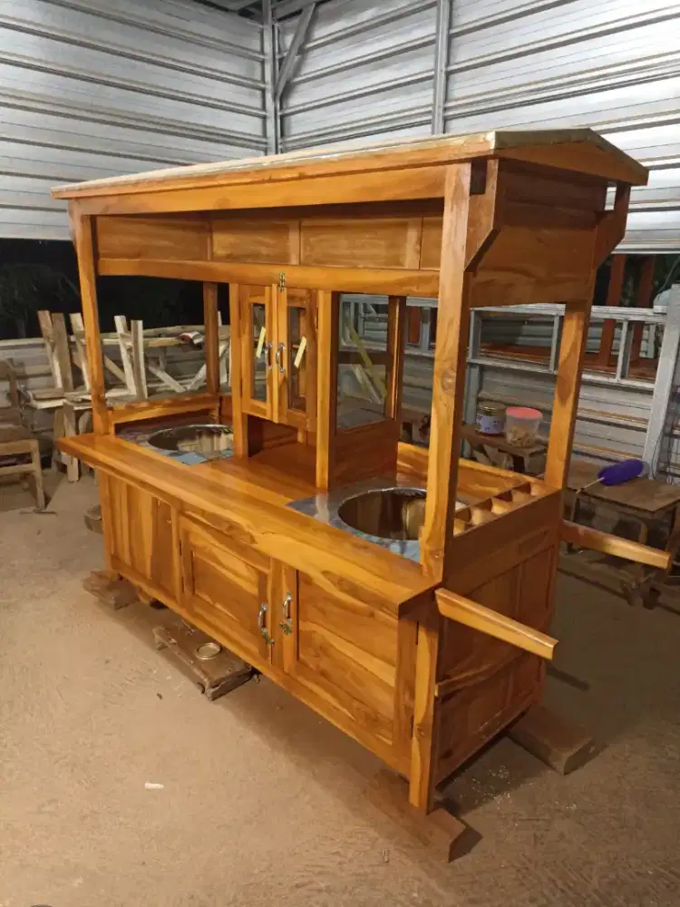 Gerobak Bakso Mie Ayam jg Melayani Pesanan Gerobak Bubur Sate Soto dlL