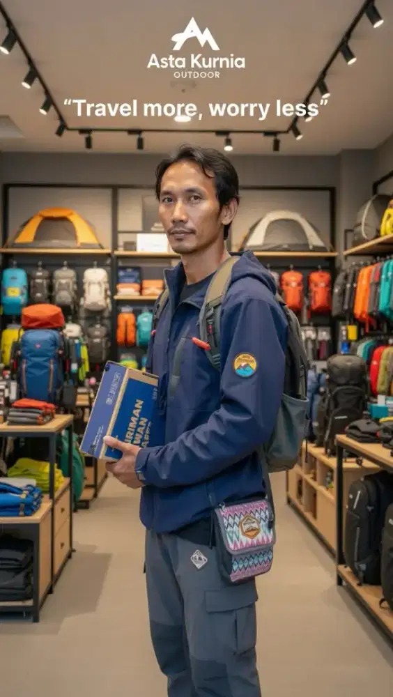 Sling bag Travel Pouch Osmiarufa by MILIND 431