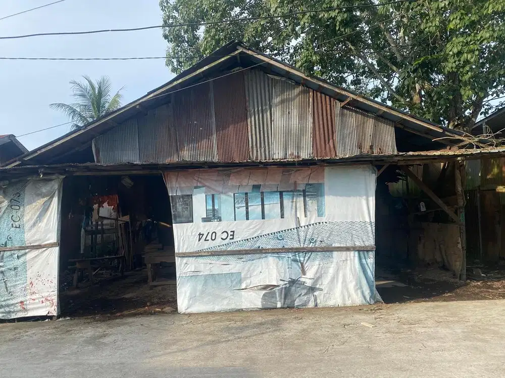 Jual tanah beserta bangunan